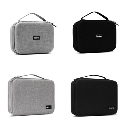 Baona BN-F011 สายไฟแล็ปท็อปกล่องป้องกันที่เก็บข้อมูลดิจิทัล, Gray, Black, Extra Large Gray, Extra Large Black