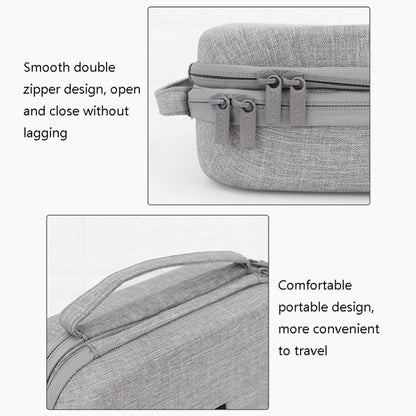 Baona BN-F011 สายไฟแล็ปท็อปกล่องป้องกันที่เก็บข้อมูลดิจิทัล, Gray, Black, Extra Large Gray, Extra Large Black