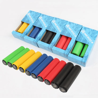 MEROCA Mountain Bike Grip Cover ฟองน้ำหุ้มแฮนด์ซิลิโคนดูดซับแรงกระแทก, MEROCA