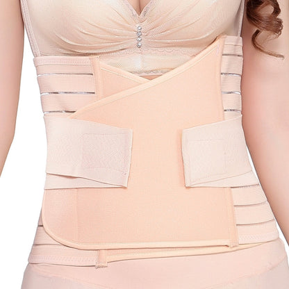 ชุดเข็มขัดรัดหน้าท้องหลังคลอด ชุดรัดหน้าท้องระบายหน้าท้องสตรีมีครรภ์, S, M, L, XL, XXL