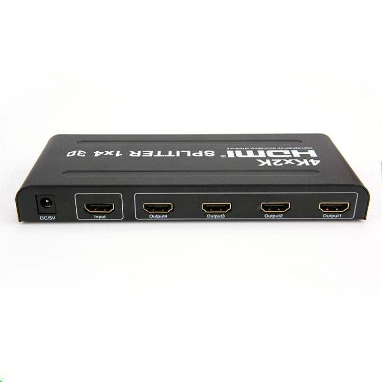 HW-4K104D 1 ถึง 4 4K X 2K Video High-Definition ตัวแยกสัญญาณ HDMI บนหน้าจอ, HW-4K104D