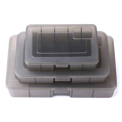4 PCS HENGJIA qt051 5 Grids Fishing Tackle Box Storage Box, ขนาด:, Small, Medium, Large