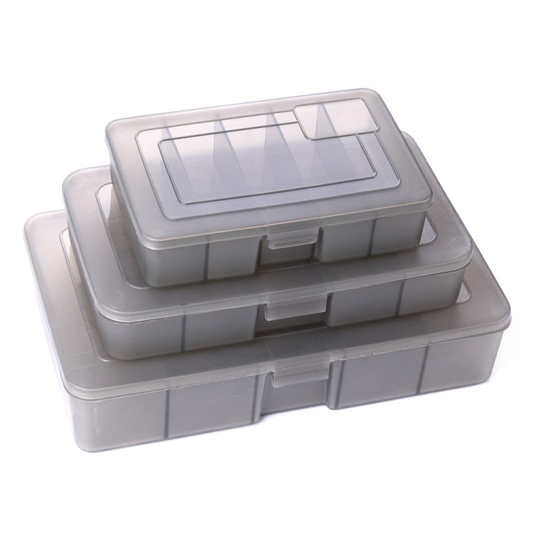 4 PCS HENGJIA qt051 5 Grids Fishing Tackle Box Storage Box, ขนาด:, Small, Medium, Large