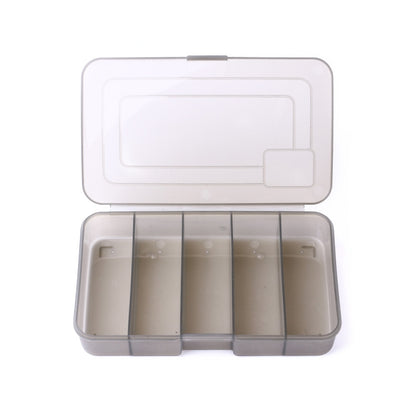 4 PCS HENGJIA qt051 5 Grids Fishing Tackle Box Storage Box, ขนาด:, Small, Medium, Large