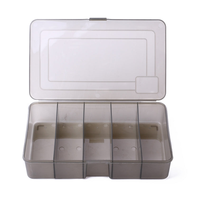 4 PCS HENGJIA qt051 5 Grids Fishing Tackle Box Storage Box, ขนาด:, Small, Medium, Large