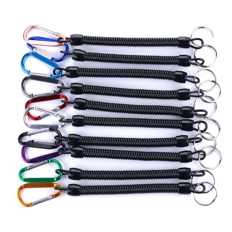 10 PCS HENGJIA QT022 Lost Hand Rope Fishing Road Bait อุปกรณ์ตกปลาจริงที่เพิ่มขึ้นเชือกกับอุปกรณ์ตกปลาขนาดเล็กสปริงเชือก