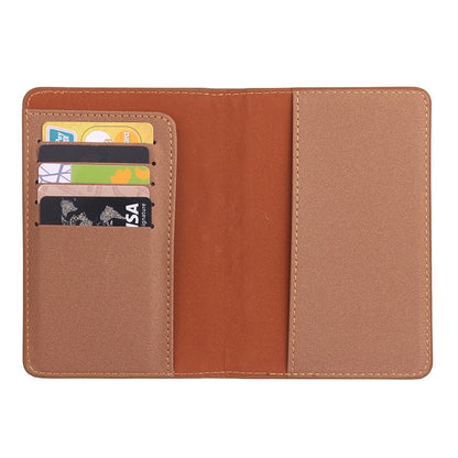 2 PCS MS101 Frosted PU Multi-Card Passport Holder Travel Abroad Passport Card Holder, Blue, Khaki, Pink, Sky Blue, Dirty Yellow, Big Red