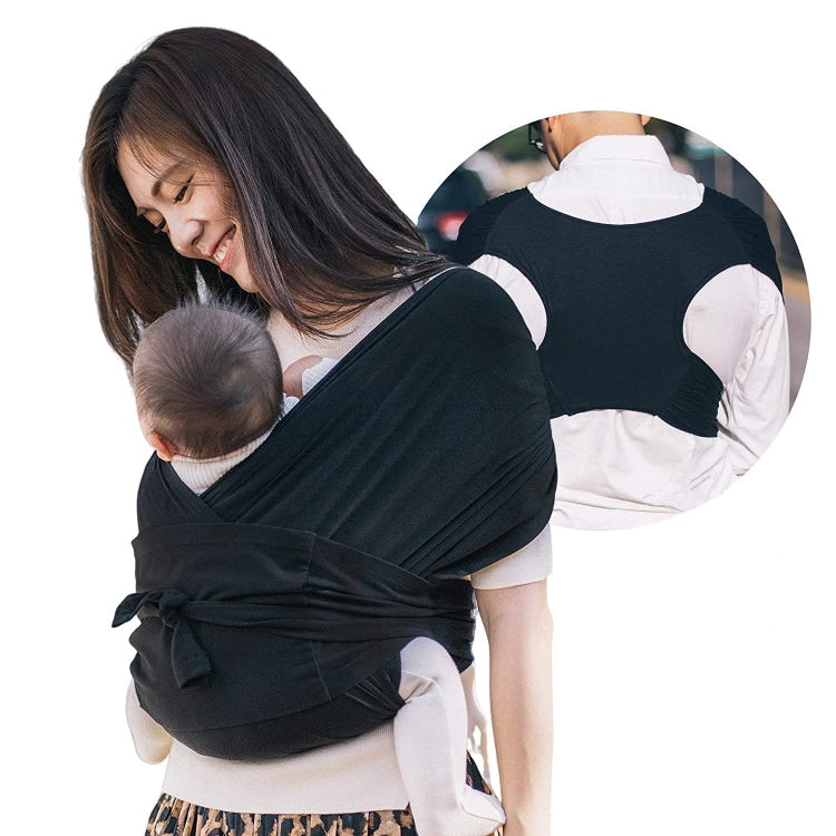 เป้อุ้มเด็กไหล่คู่ด้านหน้าถือเป้อุ้มเด็กแบบพกพา Baby X กระเป๋าถือขนาด:, M (Black), L (Black), M (Gray), L (Gray)