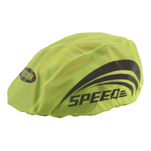 หมวกกันน็อคขี่จักรยาน 2 ชิ้น Rain Cover ฝาครอบหมวกนิรภัยแบบสะท้อนแสงกลางแจ้ง, Free Size