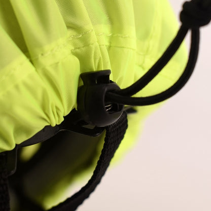 หมวกกันน็อคขี่จักรยาน 2 ชิ้น Rain Cover ฝาครอบหมวกนิรภัยแบบสะท้อนแสงกลางแจ้ง, Free Size