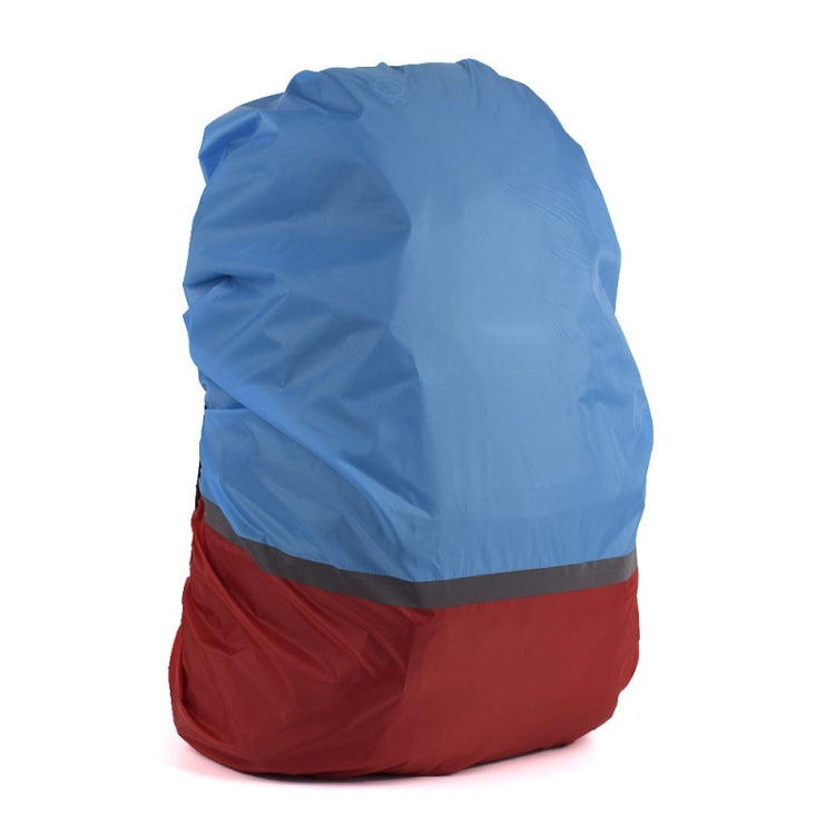 2 ชิ้นกลางแจ้งปีนเขาจับคู่สีกระเป๋าเป้สะพายหลังเรืองแสง Rain Cover, S 18-30L, M 30-40L, L 45-55L, XL 58-70L