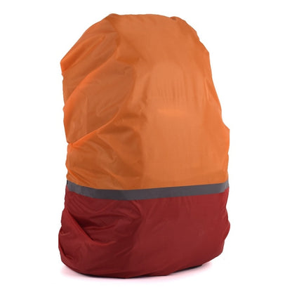 2 ชิ้นกลางแจ้งปีนเขาจับคู่สีกระเป๋าเป้สะพายหลังเรืองแสง Rain Cover, S 18-30L, M 30-40L, L 45-55L, XL 58-70L