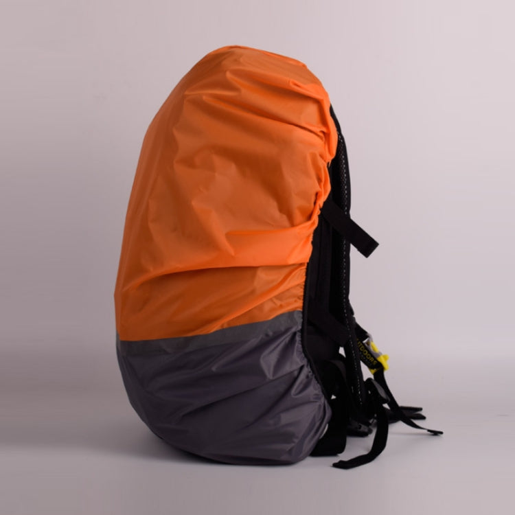 2 ชิ้นกลางแจ้งปีนเขาจับคู่สีกระเป๋าเป้สะพายหลังเรืองแสง Rain Cover, S 18-30L, M 30-40L, L 45-55L, XL 58-70L