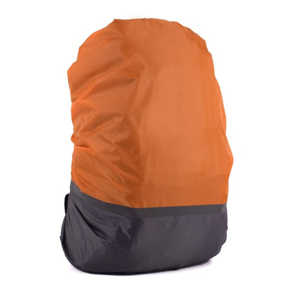 2 ชิ้นกลางแจ้งปีนเขาจับคู่สีกระเป๋าเป้สะพายหลังเรืองแสง Rain Cover, S 18-30L, M 30-40L, L 45-55L, XL 58-70L