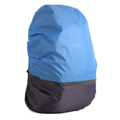2 ชิ้นกลางแจ้งปีนเขาจับคู่สีกระเป๋าเป้สะพายหลังเรืองแสง Rain Cover, S 18-30L, M 30-40L, L 45-55L, XL 58-70L