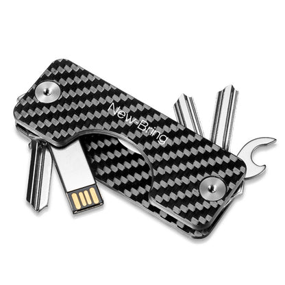 ใหม่ นำ Mini Key Storage Key Bag Male Car Multi-Function Key Clip Buckle, Key Clip