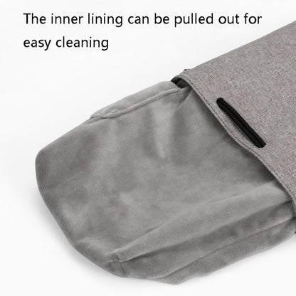 Baona กระเป๋ากล้องกันน้ำ Micro SLR ฝาครอบป้องกัน Drawstring Pouch Bag, Small Gray, Medium Gray, Large Gray