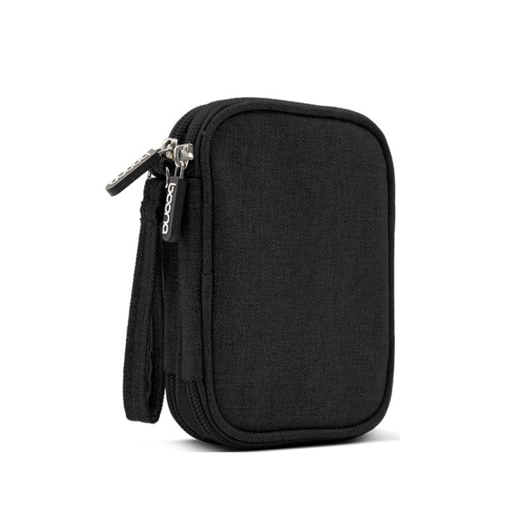 Baona BN-C003 ฝาครอบป้องกันฮาร์ดดิสก์แบบพกพากระเป๋าใส่ฮาร์ดดิสก์แบบพกพา, Double-layer (Gray), Double-layer (Black), Single-layer (Gray), Single-layer (Black)