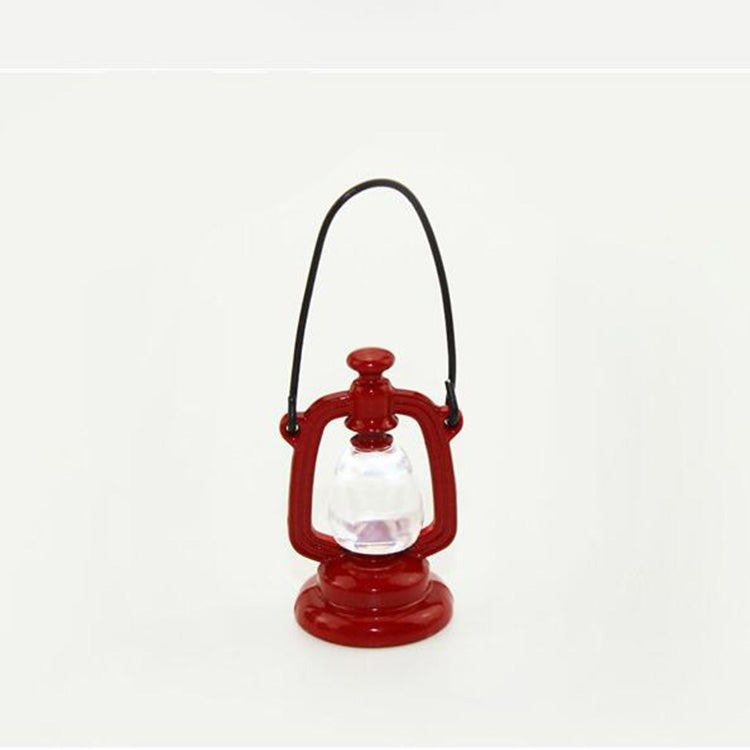 Retro โคมไฟน้ำมันบ้านตุ๊กตา Miniature ห้องครัวห้องนั่งเล่นอุปกรณ์เสริมเด็กเล่นบทบาทของเล่น