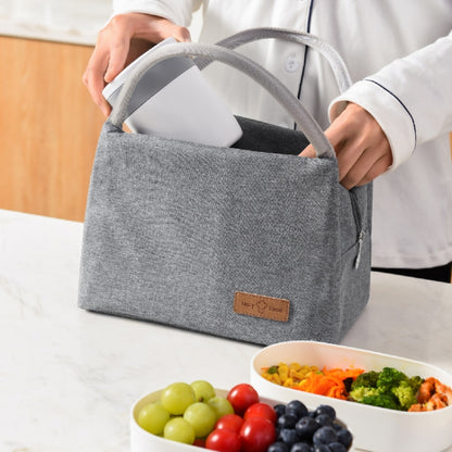2 PCS Lunch Lunar Bag อลูมิเนียมฟิล์มหนากล่องอาหารกลางวันพกพาความจุขนาดใหญ่, Small, Large
