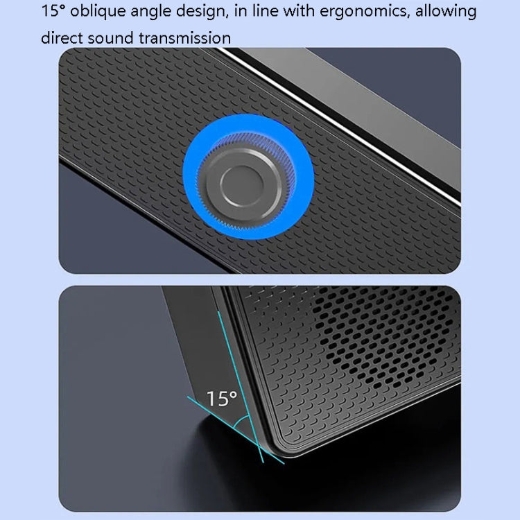 LeerFel Long Computer Wired Speaker Heavy Wellness Computer มัลติมีเดียออดิโอ, 350TS (with Blueteeth), 350T (without Bluetooth)