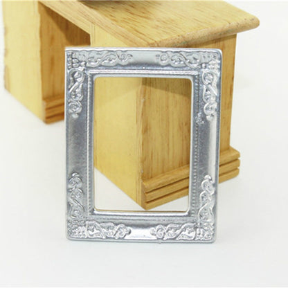ตุ๊กตาบ้านของเล่นอุปกรณ์เสริม Miniature ตกแต่งลวดลายกรอบ