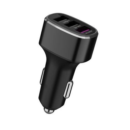พอร์ต USB สามพอร์ตรถชาร์จเร็วสำหรับ Huawei/สำหรับ OPPO/VIVO/OnePlus และการชาร์จแฟลชอื่น ๆ, GT680 Black, GT680 Gray, GT780 Black, GT780 Gray