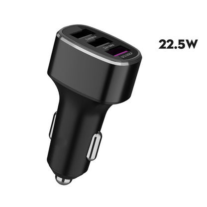พอร์ต USB สามพอร์ตรถชาร์จเร็วสำหรับ Huawei/สำหรับ OPPO/VIVO/OnePlus และการชาร์จแฟลชอื่น ๆ, GT680 Black, GT680 Gray, GT780 Black, GT780 Gray