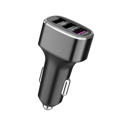 พอร์ต USB สามพอร์ตรถชาร์จเร็วสำหรับ Huawei/สำหรับ OPPO/VIVO/OnePlus และการชาร์จแฟลชอื่น ๆ, GT680 Black, GT680 Gray, GT780 Black, GT780 Gray