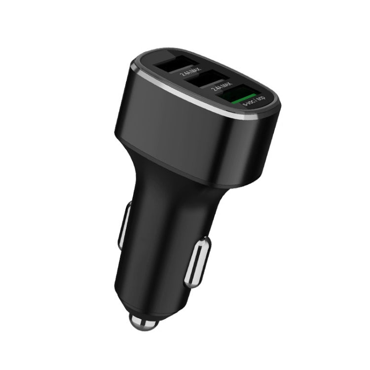 พอร์ต USB สามพอร์ตรถชาร์จเร็วสำหรับ Huawei/สำหรับ OPPO/VIVO/OnePlus และการชาร์จแฟลชอื่น ๆ, GT680 Black, GT680 Gray, GT780 Black, GT780 Gray