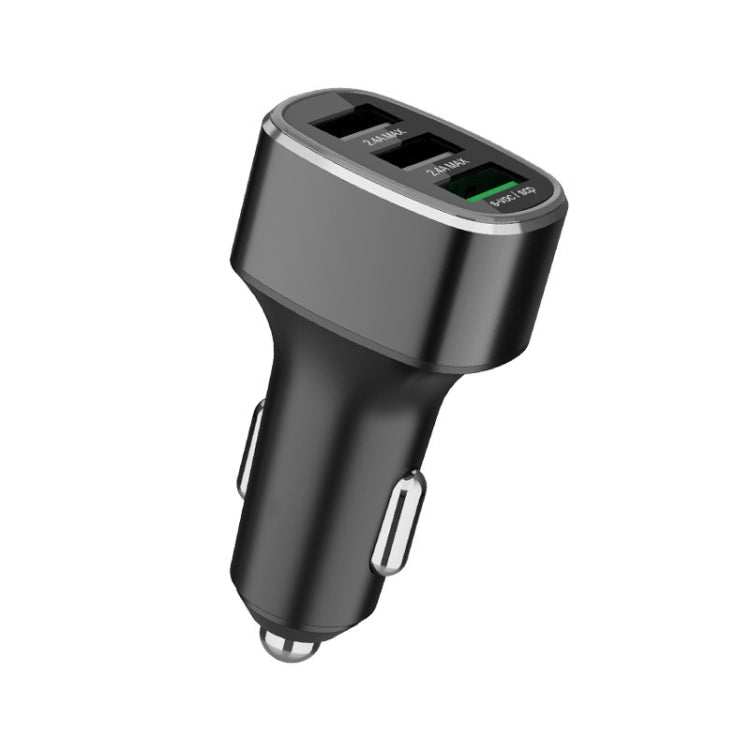 พอร์ต USB สามพอร์ตรถชาร์จเร็วสำหรับ Huawei/สำหรับ OPPO/VIVO/OnePlus และการชาร์จแฟลชอื่น ๆ, GT680 Black, GT680 Gray, GT780 Black, GT780 Gray