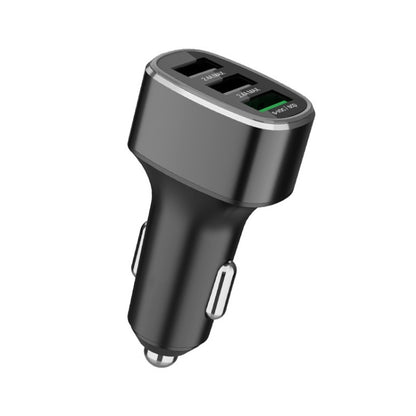พอร์ต USB สามพอร์ตรถชาร์จเร็วสำหรับ Huawei/สำหรับ OPPO/VIVO/OnePlus และการชาร์จแฟลชอื่น ๆ, GT680 Black, GT680 Gray, GT780 Black, GT780 Gray