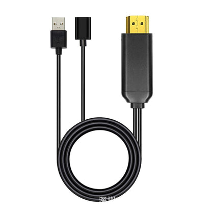 L3B Type-C USB เข้ากับการถ่ายโอนเสียงที่เข้ากันได้กับ HDMI ตัวเชื่อมต่อหน้าจอเคเบิลทีวี HD สามในหนึ่งเดียว, L3B