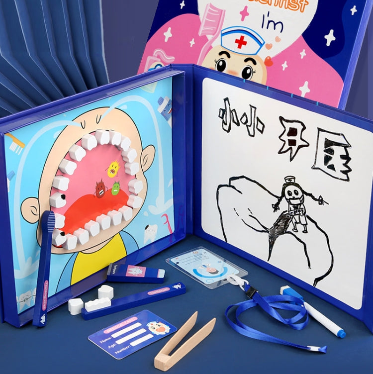 เด็กเล่นบทบาทสมมติไม้ชุดทันตแพทย์, Dentist Suit