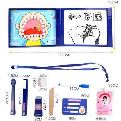 เด็กเล่นบทบาทสมมติไม้ชุดทันตแพทย์, Dentist Suit