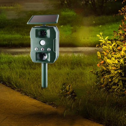 เครื่องไล่เมาส์อัลตราโซนิค เครื่องไล่สัตว์กลางแจ้งพลังงานแสงอาทิตย์, Ultrasonic  Animal Repeller