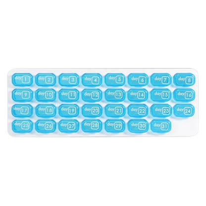 S-015 31 กล่องใส่ยาแบบแป้นพิมพ์แบบกริด