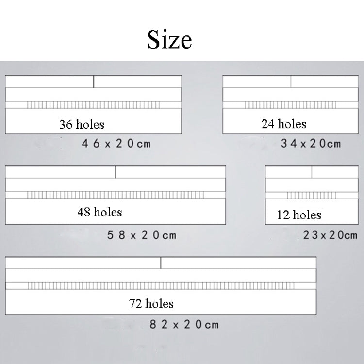 Tower Canvas Handmade Pen Curtain Roll Pen Bag Sketch Color Pencil Bag, 12 Holes, 24 Holes, 36  Holes, 48  Holes, 72 Holes