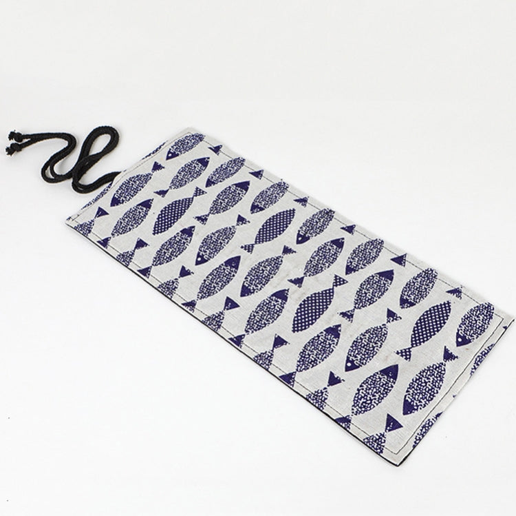 Saury มือผ้าใบปากกาม่านสีนำลูกกลิ้งปากกากระเป๋าเก็บเครื่องเขียนกล่อง, 12 Holes, 24 Holes, 36  Holes, 48  Holes