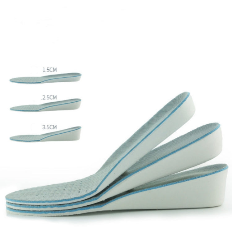 ผู้ชายและผู้หญิง Casual EVA Breathable Sports Invisible Heightened Insole, 1.5cm, 2.5cm, 3.5cm