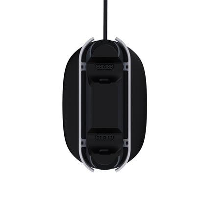 SPARKFOX W20P508 Dual Charger With Contacts Wireless Handle Charger สำหรับ PS5 สไตล์:, Charger+Data Cable+Charging Plug, Charger+Data Cable