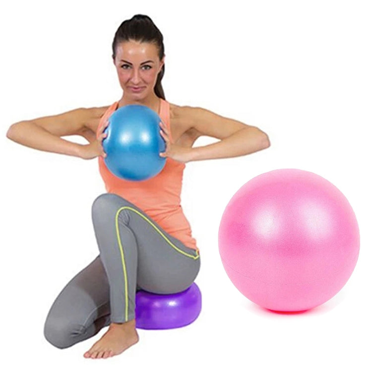 JH3152 ลูกบอลโยคะ PVC Balance Fitness Gymnastic Ball เส้นผ่านศูนย์กลาง 25 ซม