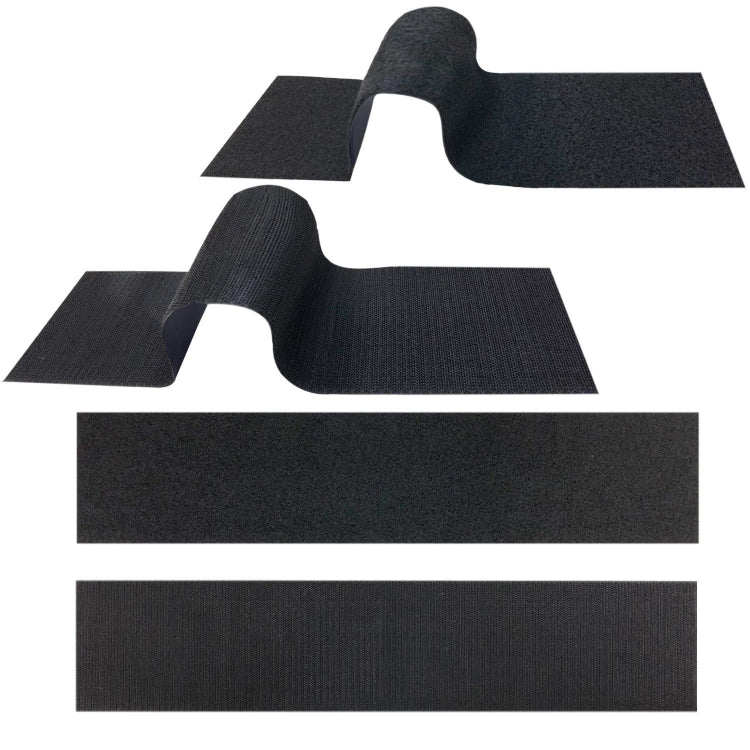 ป้ายทะเบียนรถ ตะขอและห่วง Fastener โพลีเอสเตอร์ทนทานต่ออุณหภูมิสูงสองด้านสติกเกอร์คงที่, 100x500mm