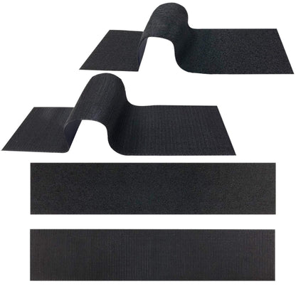 ป้ายทะเบียนรถ ตะขอและห่วง Fastener โพลีเอสเตอร์ทนทานต่ออุณหภูมิสูงสองด้านสติกเกอร์คงที่, 100x500mm