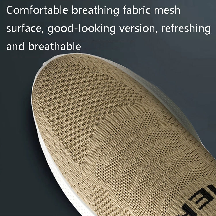 TL-207 Flying Weave Breathable Sports Shoes รองเท้าลำลองผู้ชาย, 43, 44
