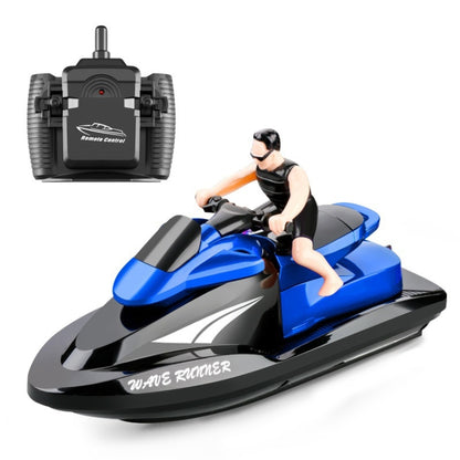 809 2.4G รีโมทคอนโทรล เครื่องยนต์ เรือเร็ว เรือยอทช์ไฟฟ้าความเร็วสูงรุ่น Children Water Toys, Specification, Single Battery (Red), Single Battery (Blue)