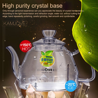 KAMJOVE B7 เครื่องทำความร้อนอัตโนมัติอัจฉริยะเต็มรูปแบบกาต้มน้ำไฟฟ้าเตาชาไฟฟ้า, CN Plug