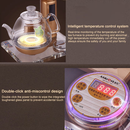 KAMJOVE B7 เครื่องทำความร้อนอัตโนมัติอัจฉริยะเต็มรูปแบบกาต้มน้ำไฟฟ้าเตาชาไฟฟ้า, CN Plug