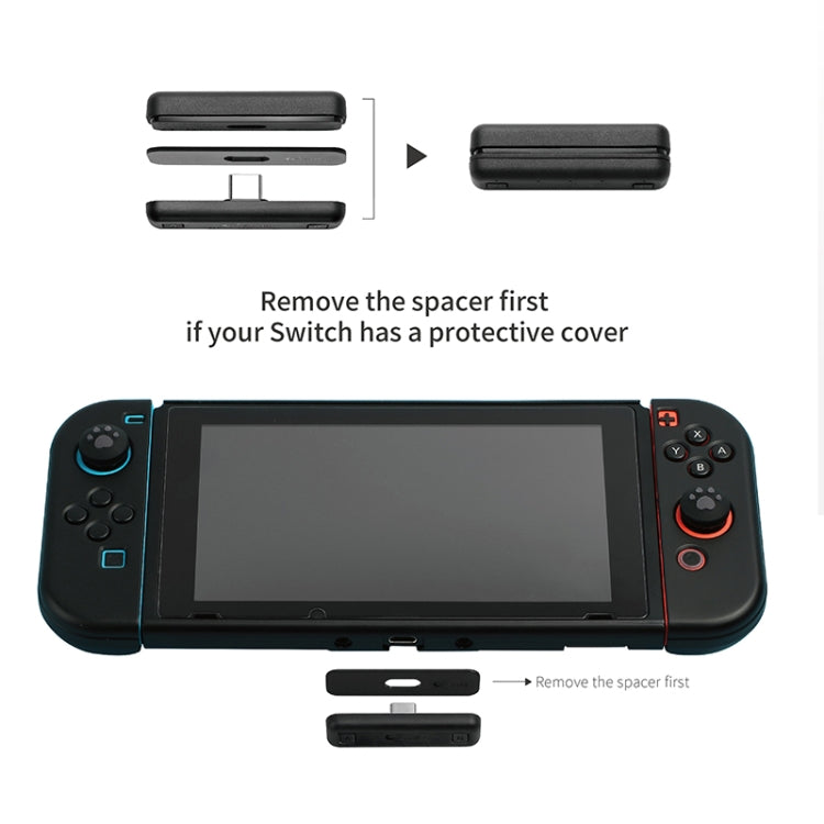 Gulikit Bluetooth Wireless Audio Adapter สำหรับ Nintendo Switch รุ่น:, NS07 Red, NS07 Blue, NS07 Black, NS07 PRO Black, NS07 PRO Ice Blue