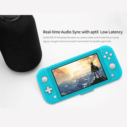 Gulikit Bluetooth Wireless Audio Adapter สำหรับ Nintendo Switch รุ่น:, NS07 Red, NS07 Blue, NS07 Black, NS07 PRO Black, NS07 PRO Ice Blue